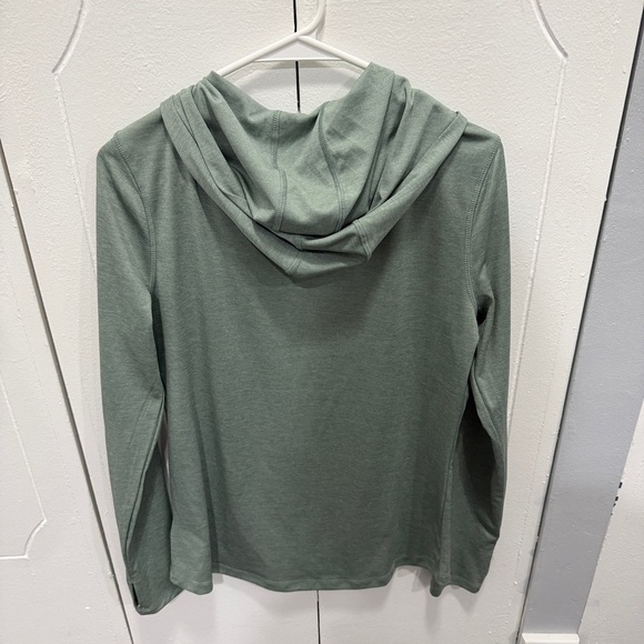 Eddie Bauer Green Pullover Hooded Long Sleeve - Picture 2 of 11